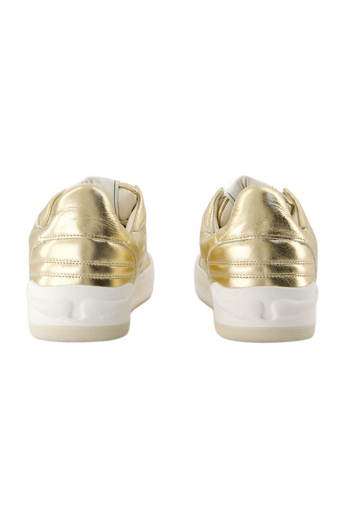 Wings Sneakers - Zadig & Voltaire - Leder - Gold