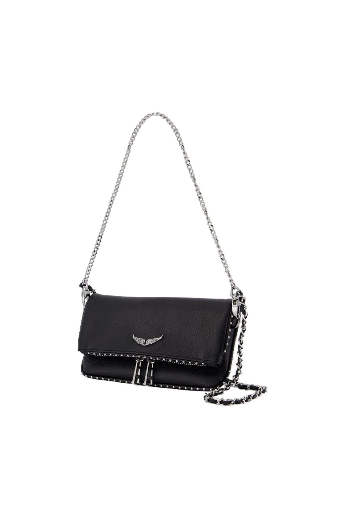 Wallet On Chain Rock Nano - Zadig & Voltaire - Leder - Schwarz