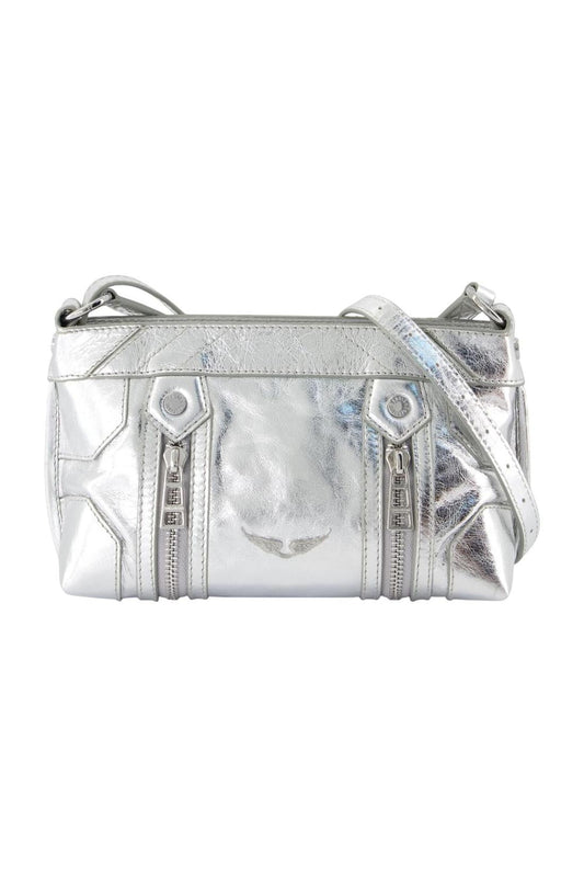 Sunny Mood Schultertasche - Zadig & Voltaire - Leder - Silber