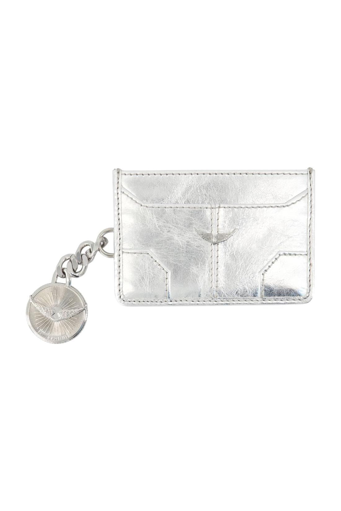 Sunny Pass Geldbörse - Zadig & Voltaire - Leder - Silber