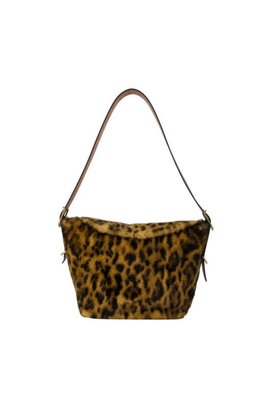 Jane Leo Schultertasche - Zadig&amp;Voltaire - Kunstpelz - Braun