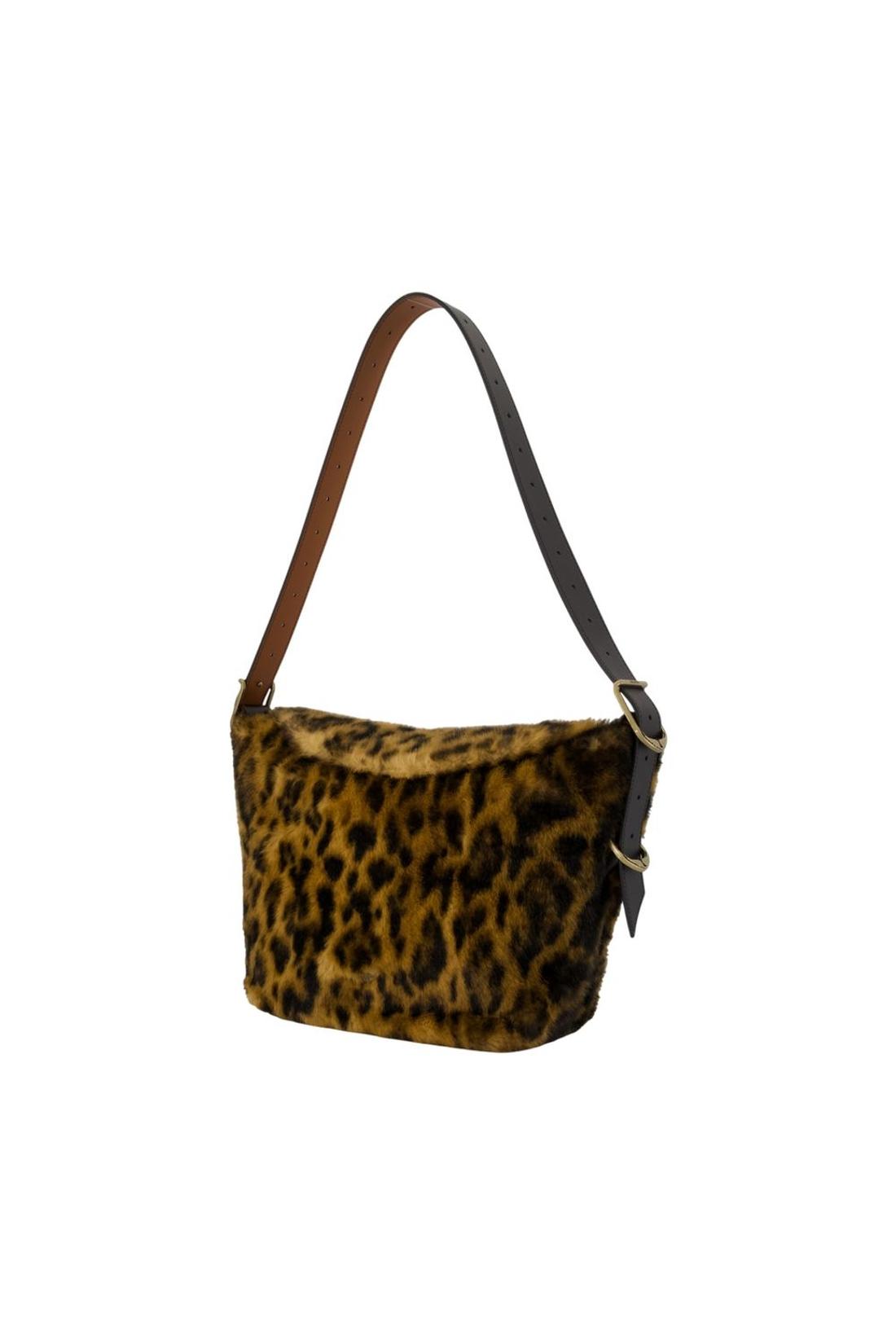 Jane Leo Schultertasche - Zadig&amp;Voltaire - Kunstpelz - Braun