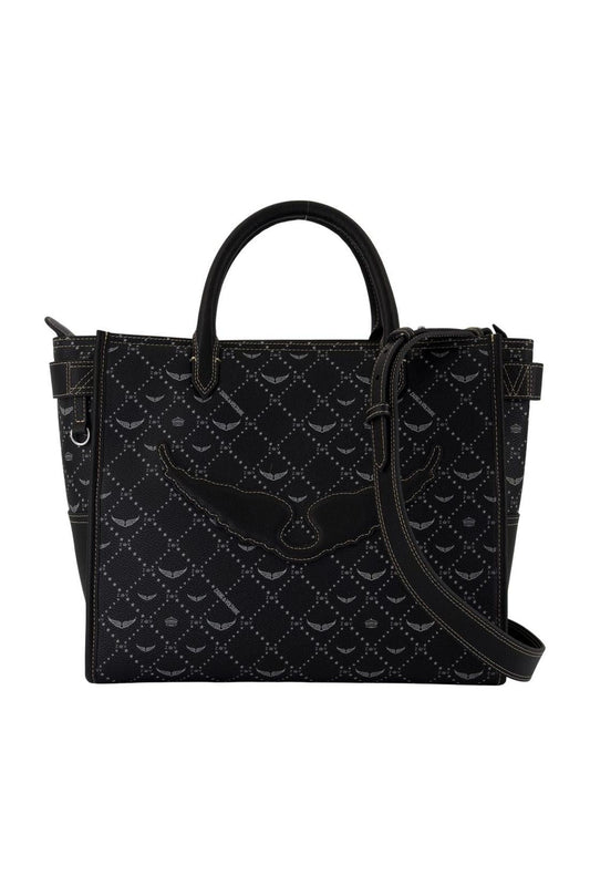 Cabas Angel Monogram - Zadig & Voltaire - Synthetik - Schwarz