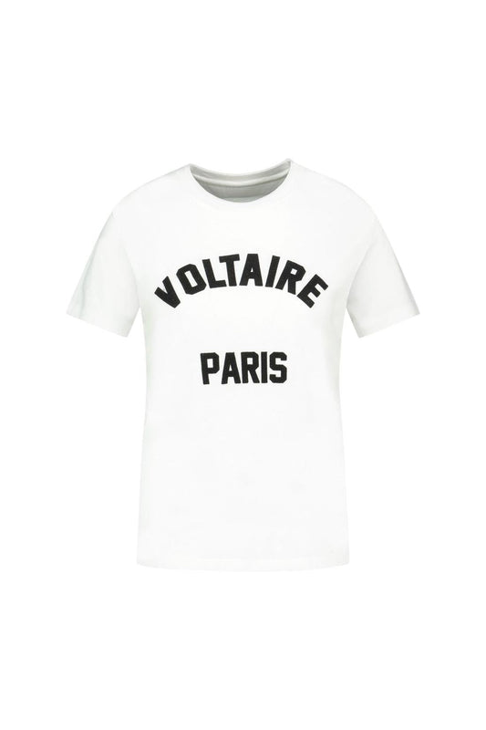 T-Shirt Alys Hc Voltaire Paris - Zadig & Voltaire - Baumwolle - Weiß
