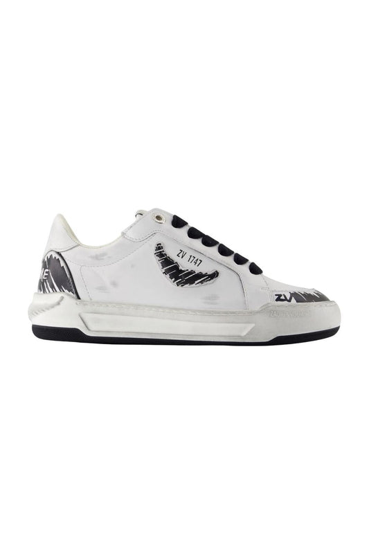 Fly Wings Sneakers - Zadig & Voltaire - Leder - Weiß