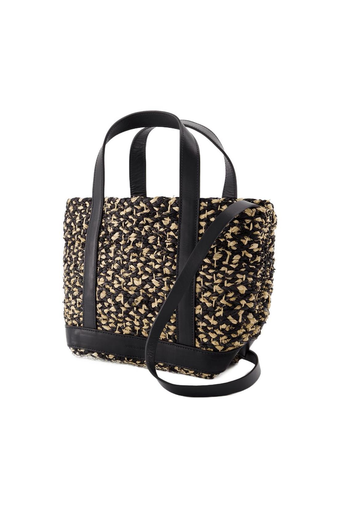 Einkaufstasche S - Vanessa Bruno - Raphia - Beige