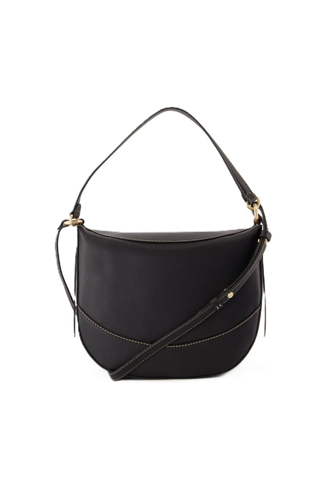 Handtasche Daily Mm - Vanessa Bruno - Leder - Schwarz