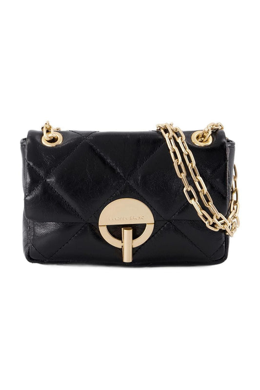 Nano Moon Handtasche - Vanessa Bruno - Leder - Schwarz