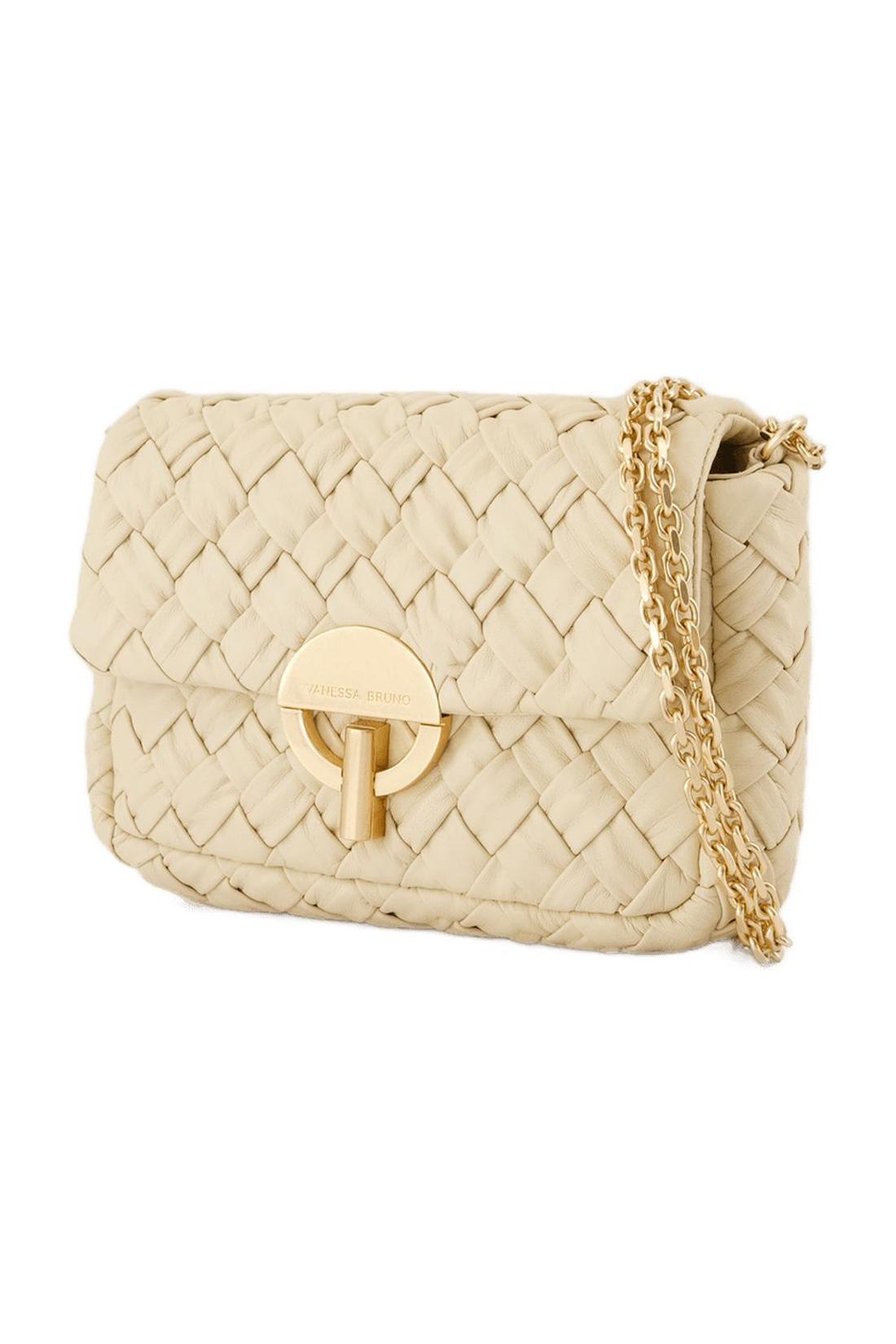 Moon Handtasche - Vanessa Bruno - Leder - Beige