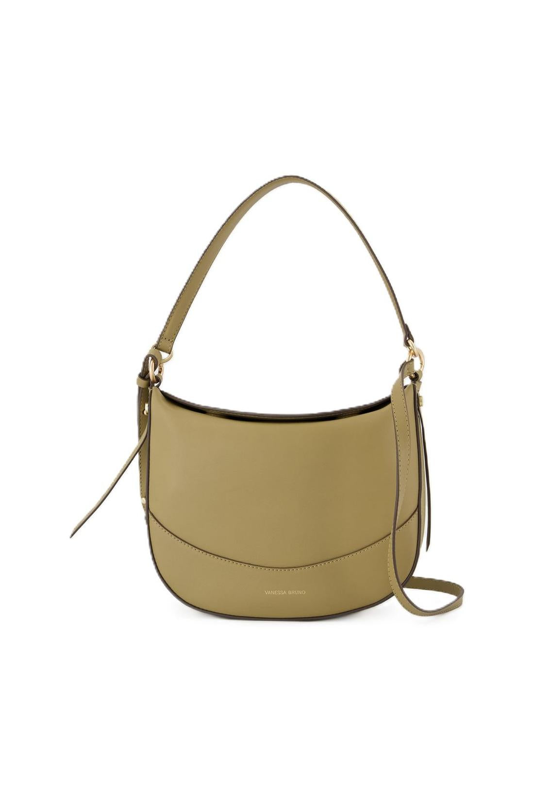 Handtasche Daily Bag Mm - Vanessa Bruno - Leder - Grün