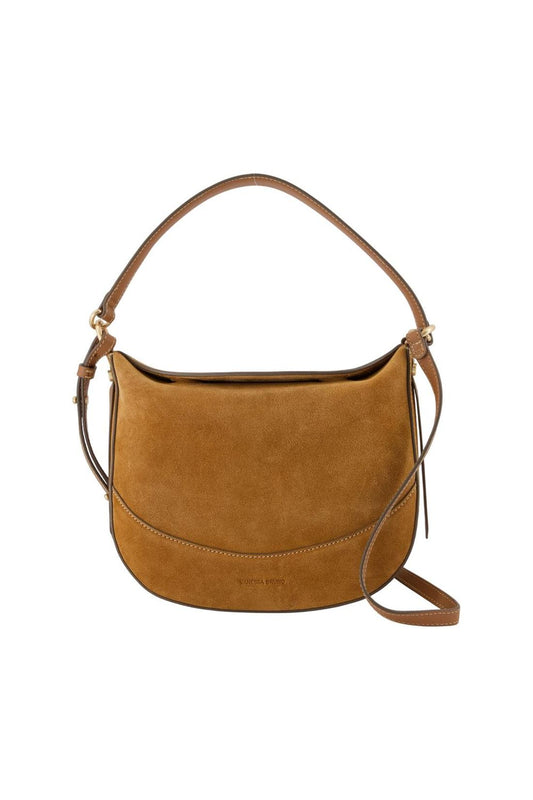 Daily Mm Schultertasche - Vanessa Bruno - Leder - Braun