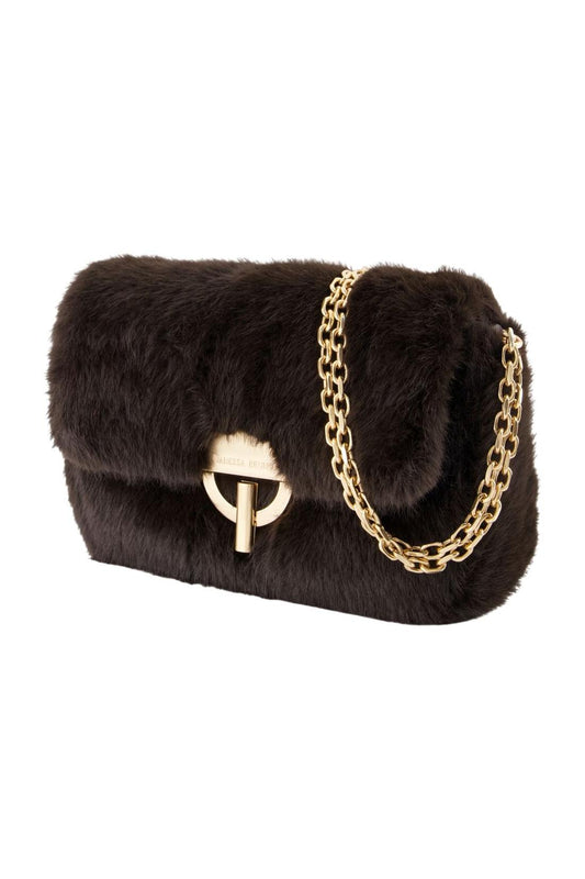 Moon Medium Schultertasche - Vanessa Bruno - Synthetik - Braun