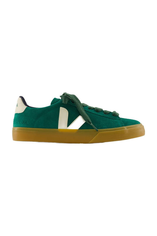 Sneakers Campo Bold - Veja - Leder - Grün