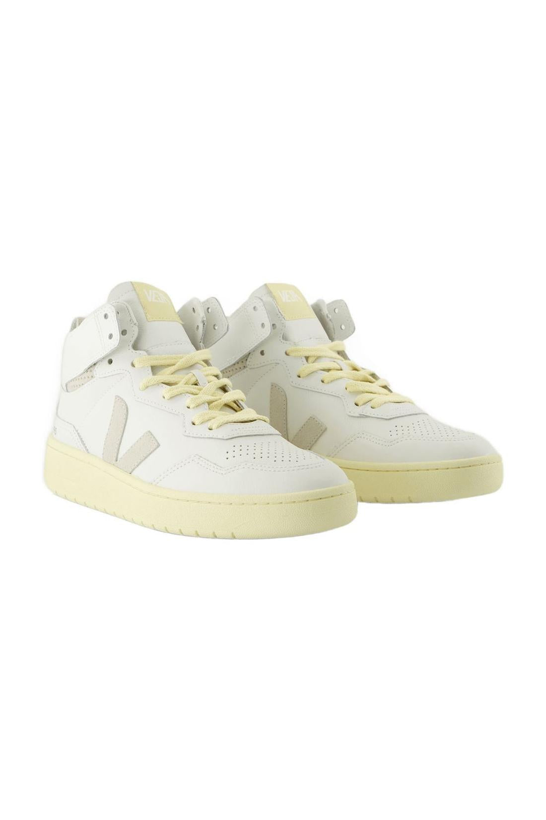 Sneakers V-95 - Veja - Leder - Weiß