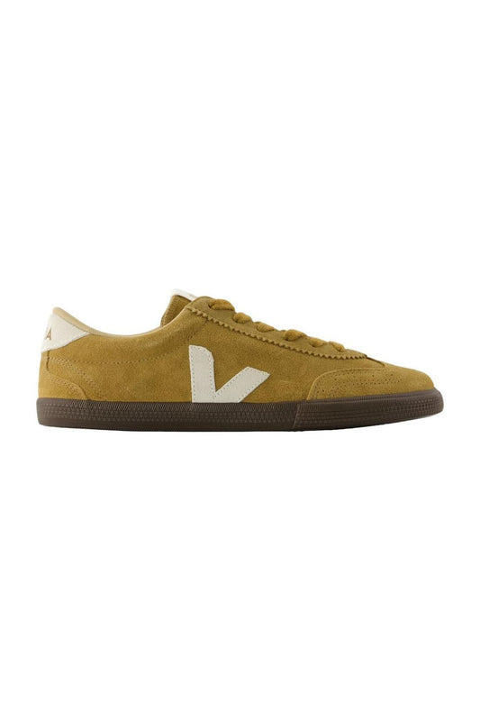 Volleyball Sneakers - Veja - Leder - Khaki