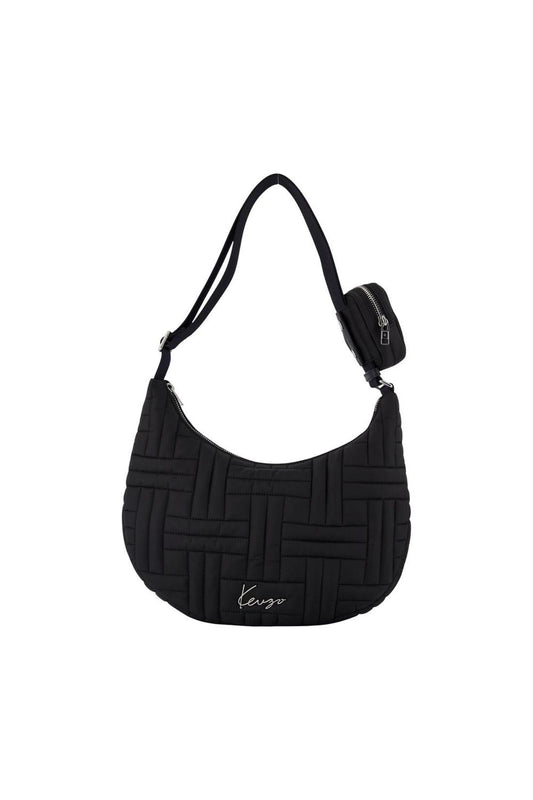 Crossbody Bag Schultertasche - Kenzo - Nylon - Schwarz