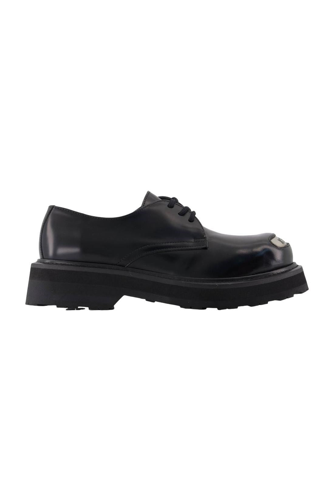 New Kenzo Smile Derbys - Kenzo - Leder - Schwarz