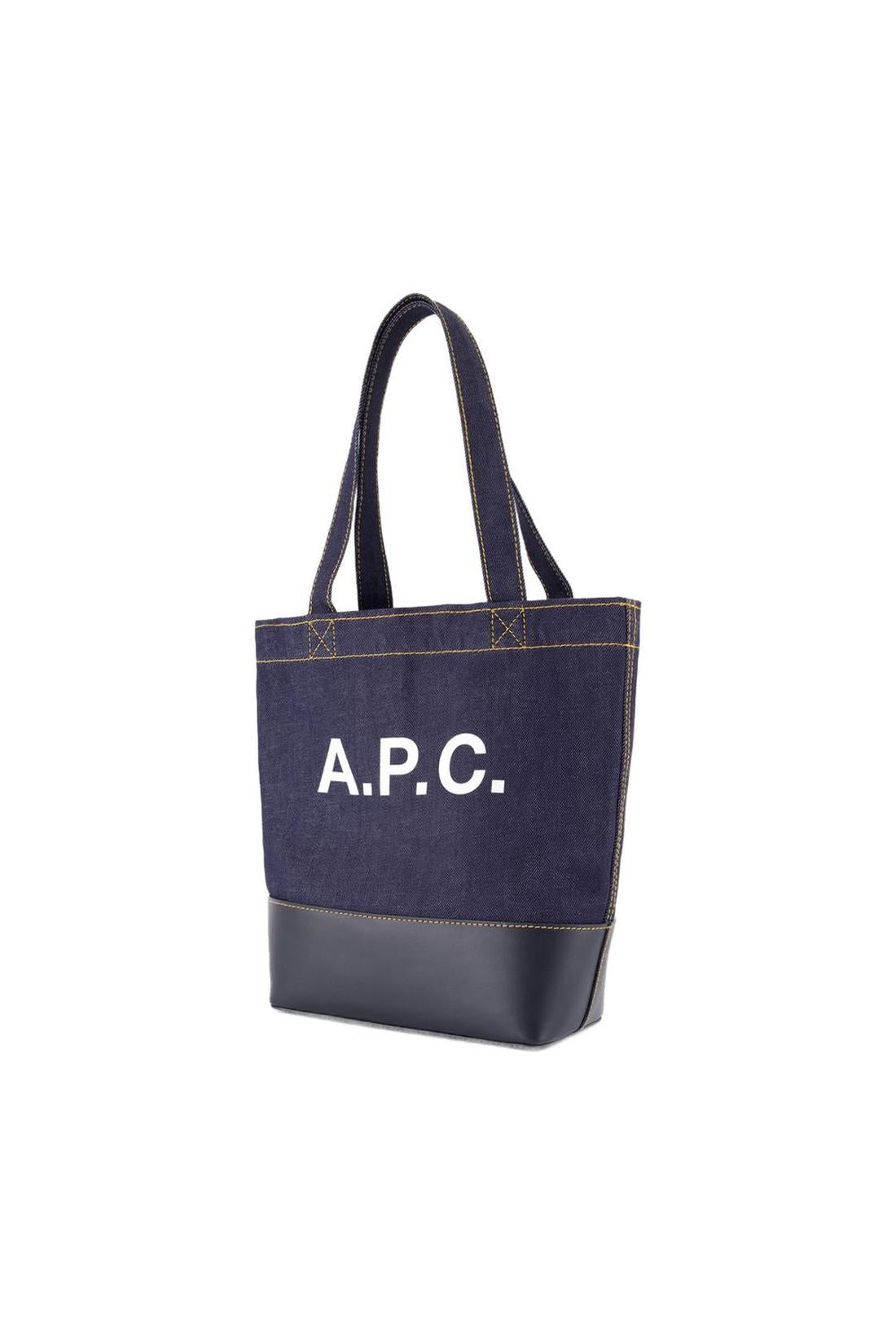 Axel Small Cabas - A.P.C. - Baumwolle - Blau