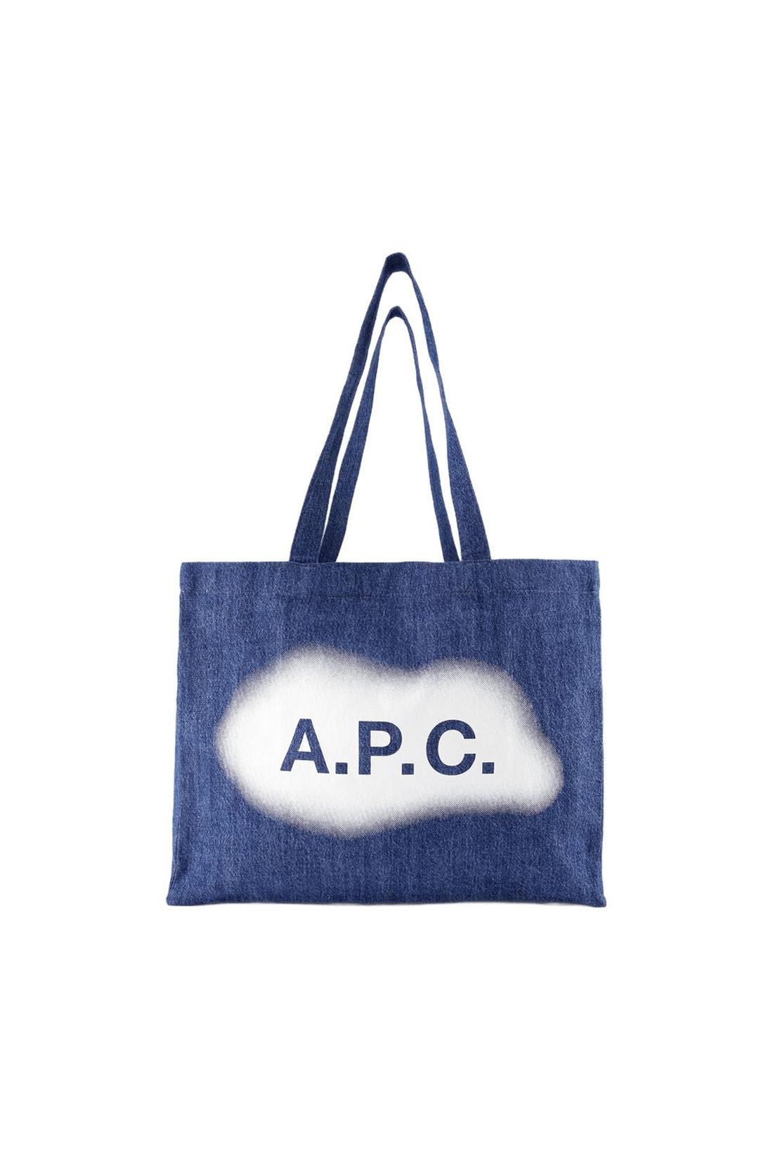 Tote Bag Diane - A.P.C - Baumwolle - Blau