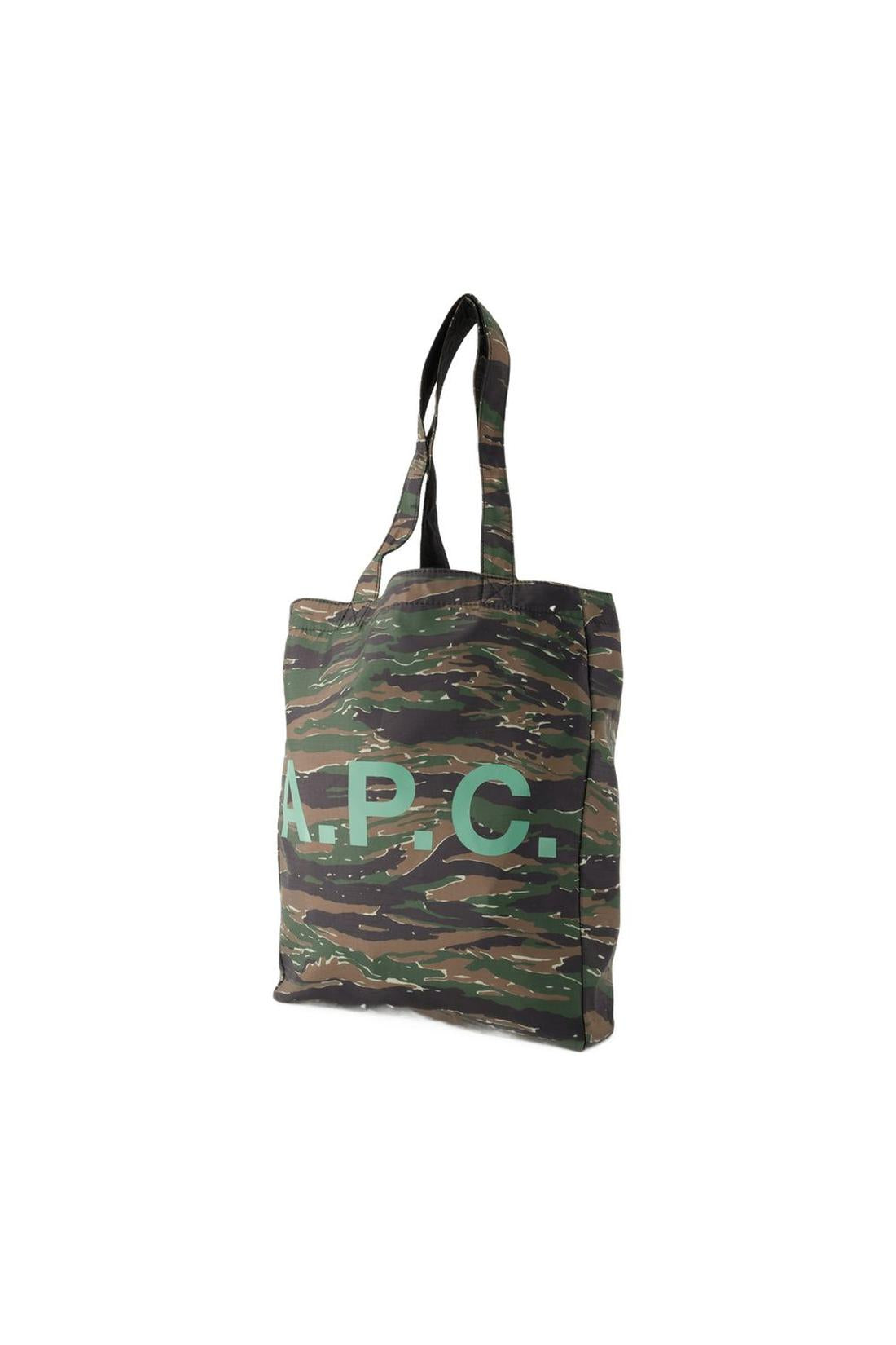 Tote Bag Lou Reversible - A.P.C. - Synthetik - Khaki