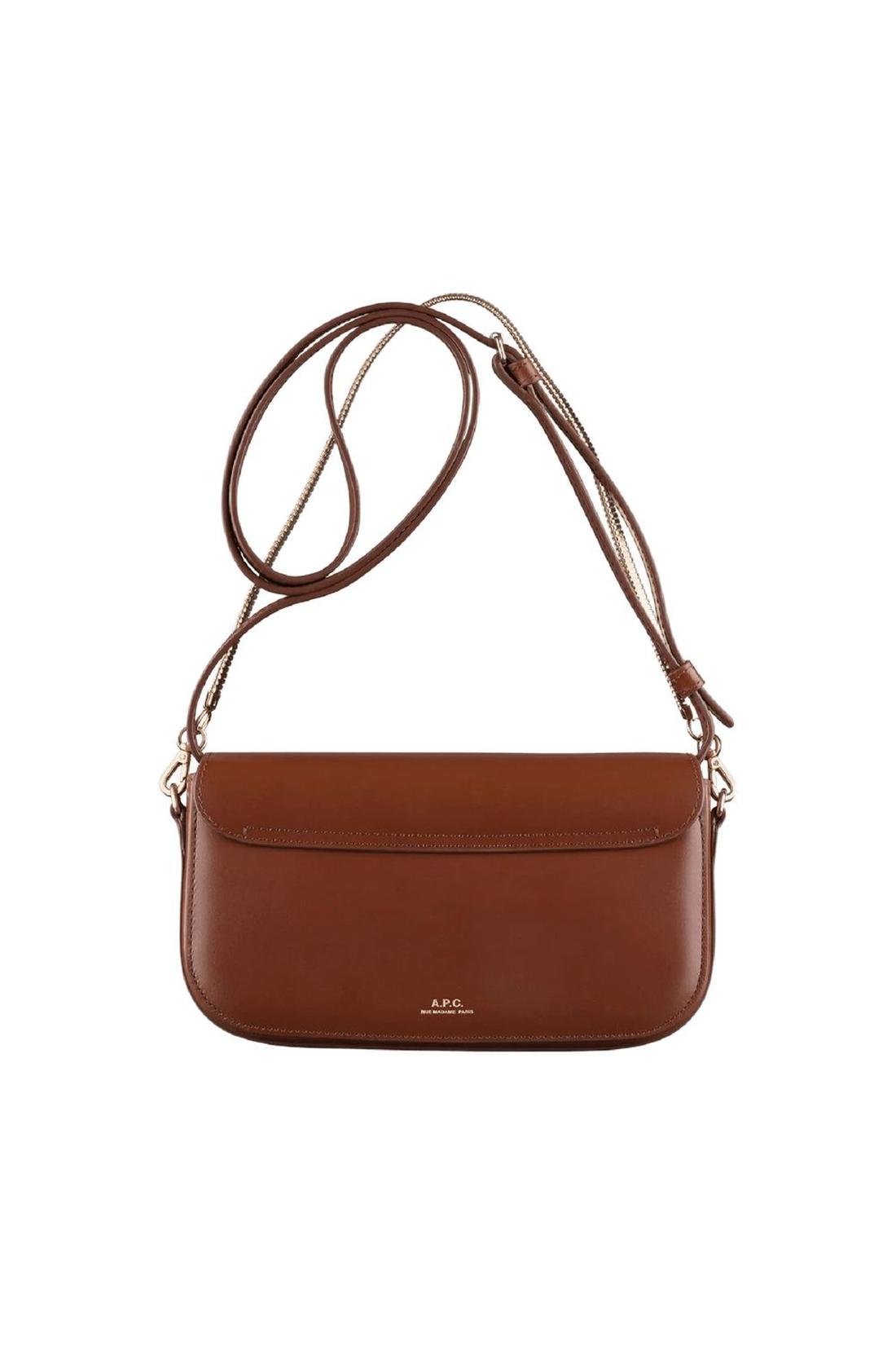 Pochette Grace Chaine - A.P.C. - Leder - Braun