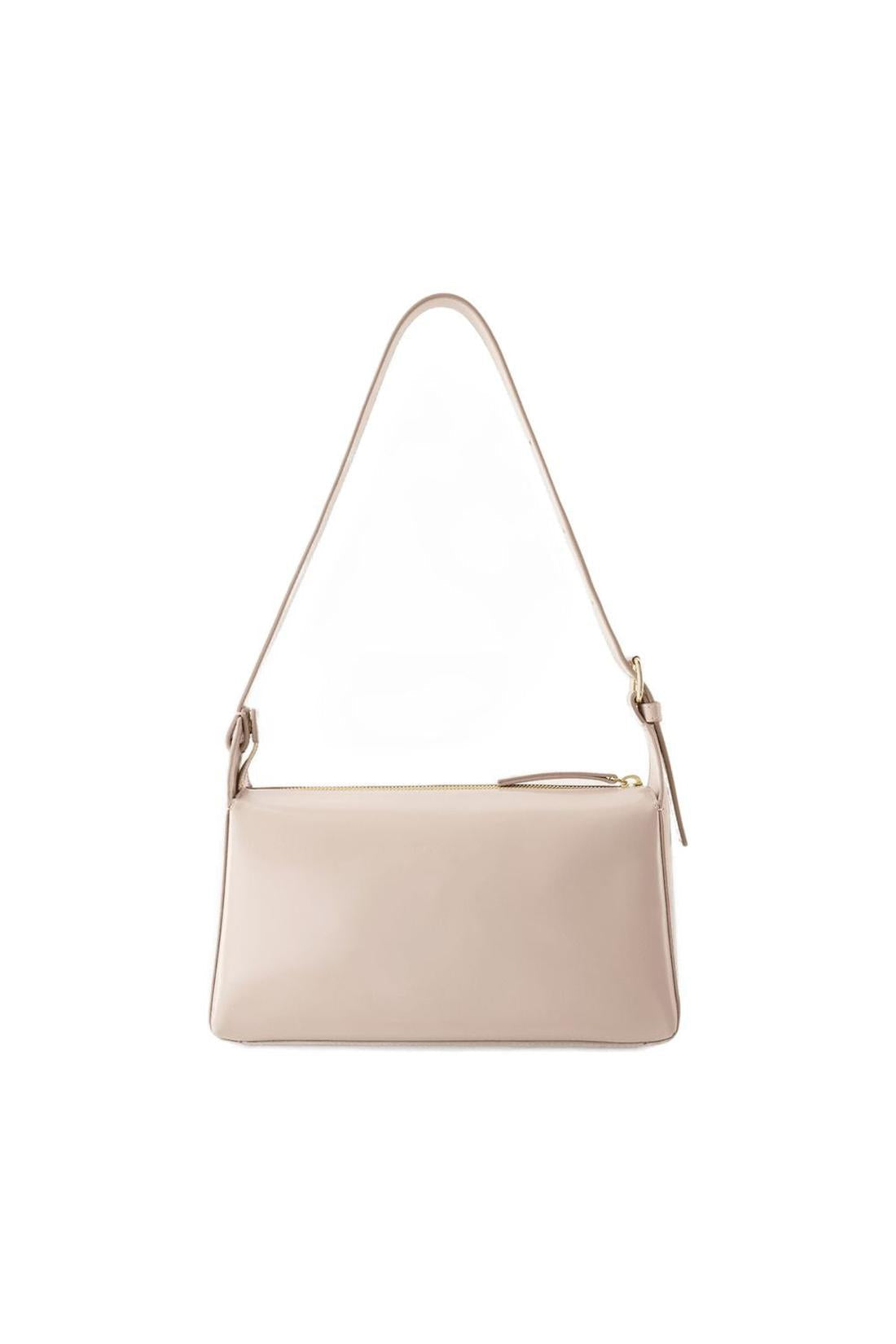 Virginie Baguette Tasche - A.P.C. - Leder - Moon Grey