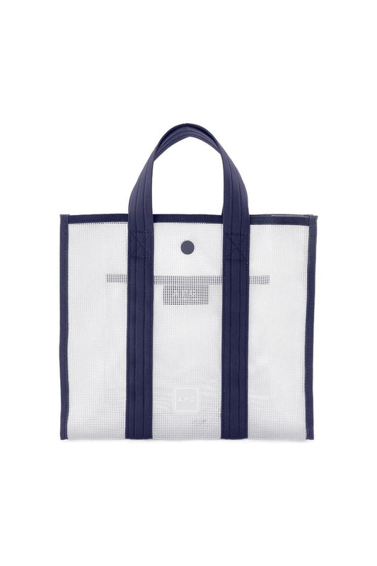 Cabas Louise Small - A.P.C. - Pvc - Blau
