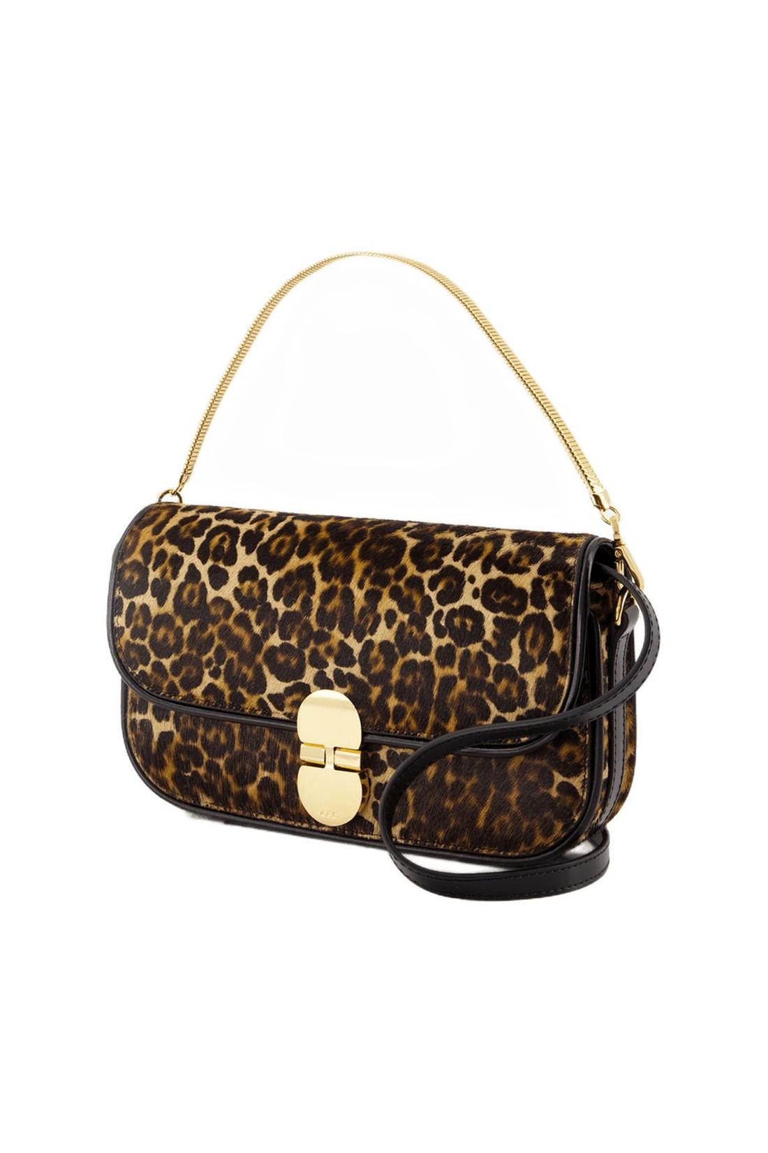 Pochette Grace Chaine - A.P.C. - Leder - Gedruckt