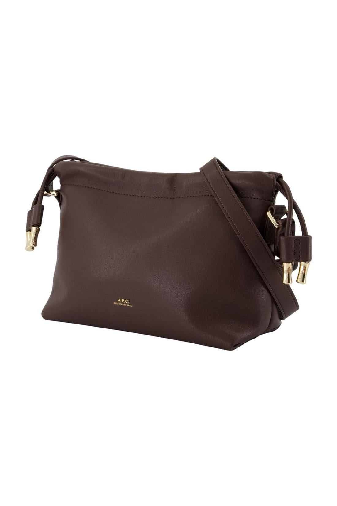 Ninon Mini Schultertasche - A.P.C. - Synthetik - Braun