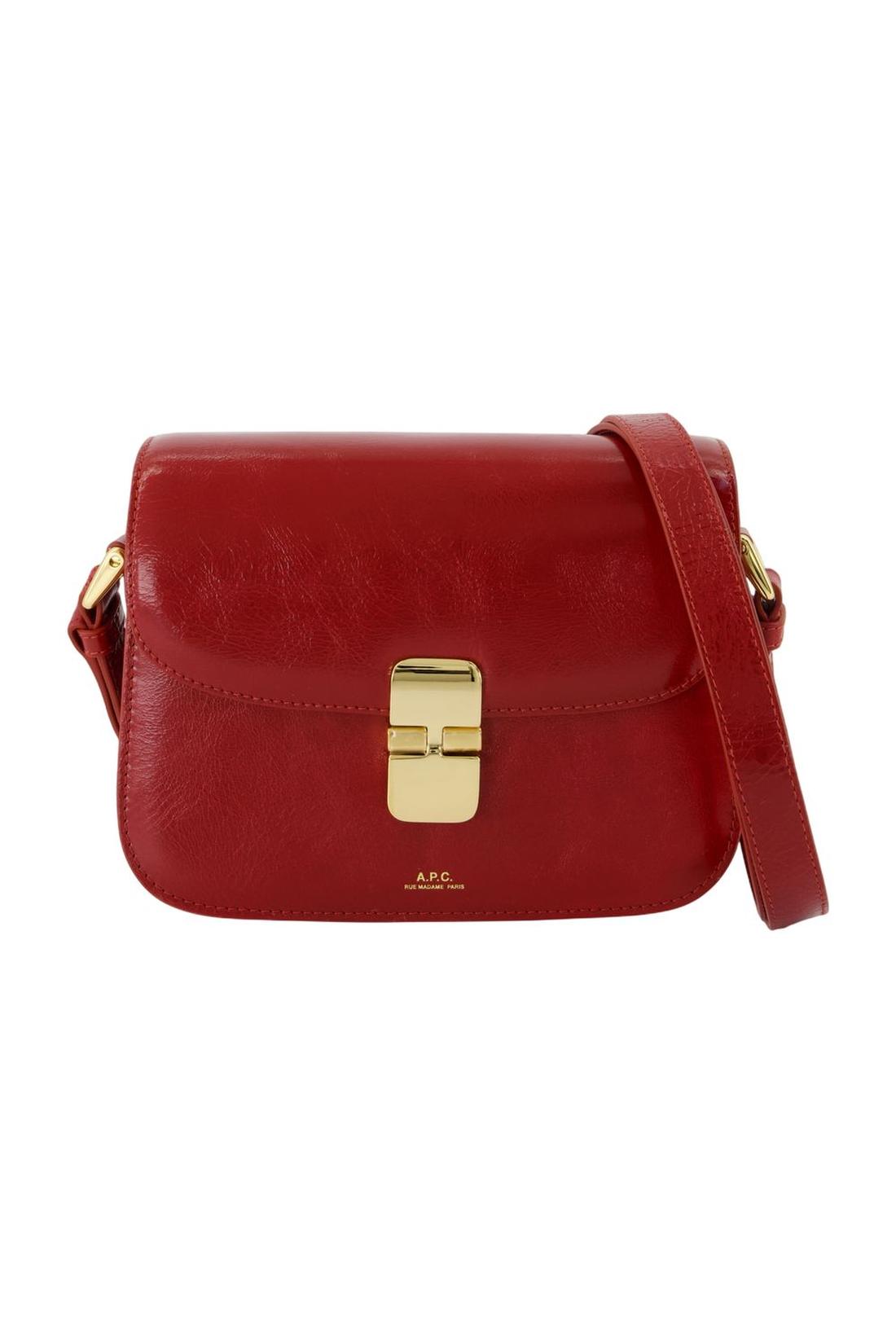 Grace Small Schultertasche - A.P.C. - Leder - Rot