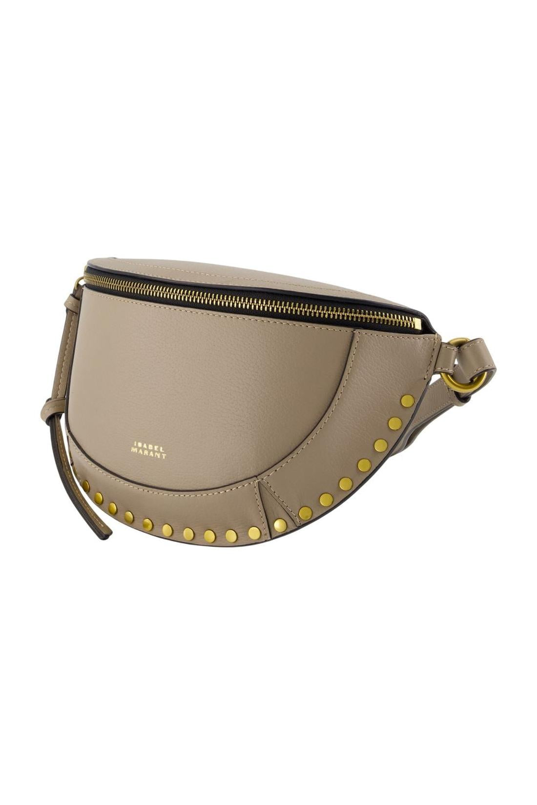 Skano Gz Gürteltasche - Isabel Marant - Leder - Taupe