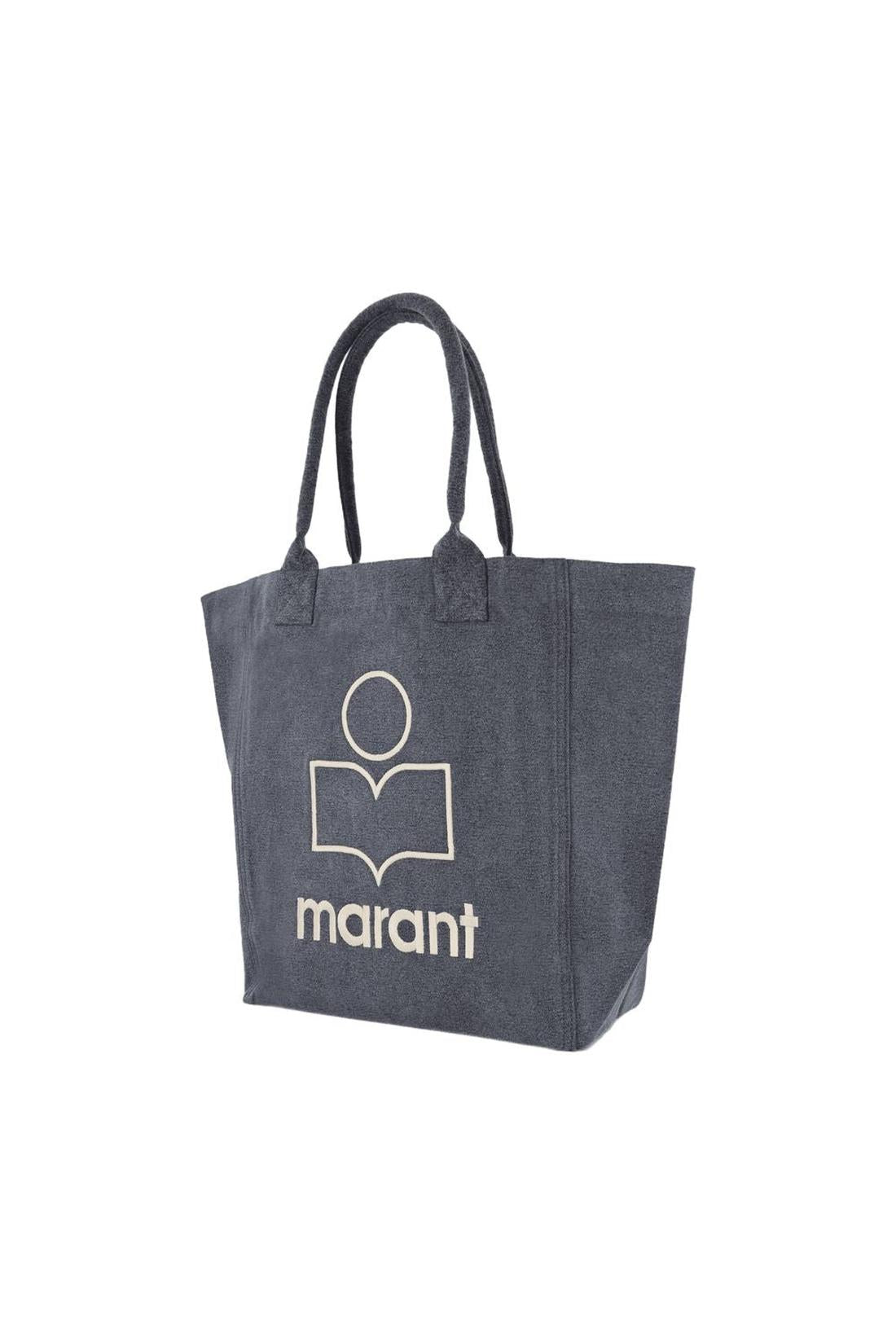 Einkaufstasche Yenky Gz - Isabel Marant - Baumwolle - Schwarz