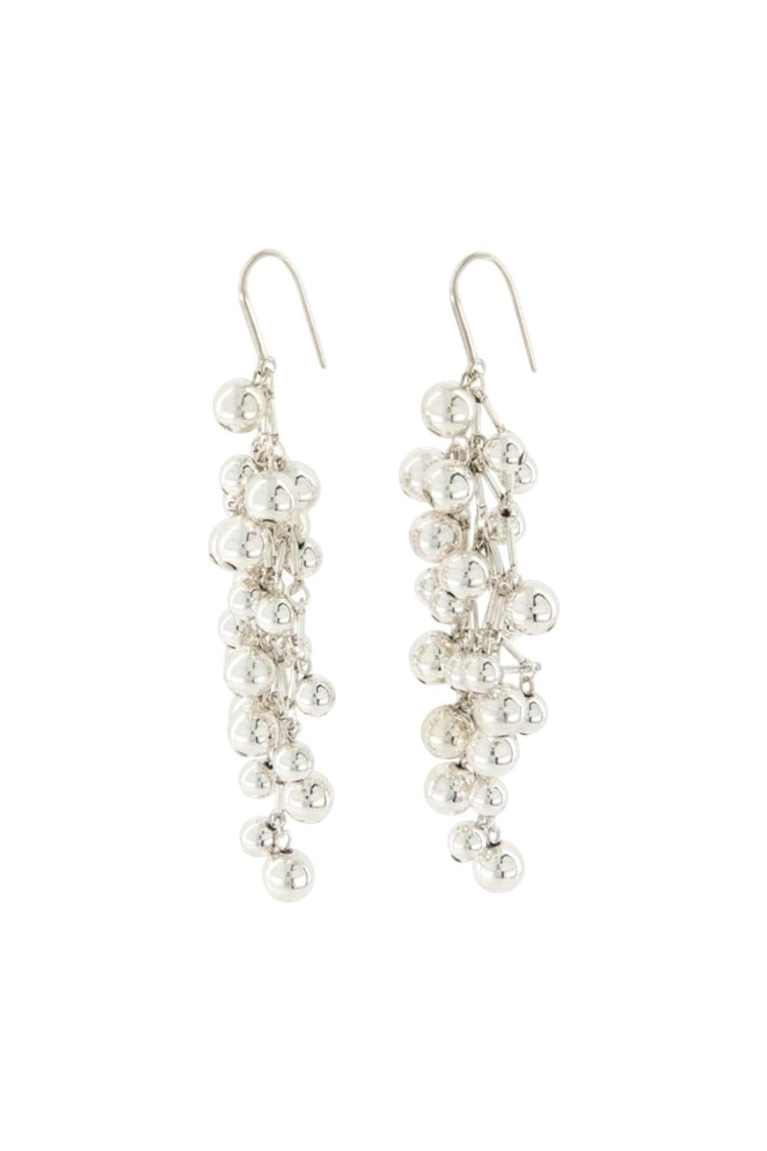 Long Ga Ohrringe - Isabel Marant - Metall - Silber