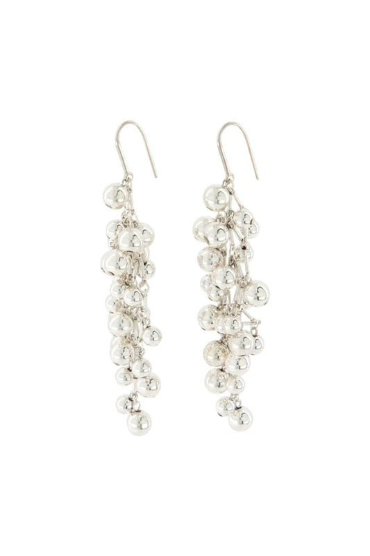 Long Ga Ohrringe - Isabel Marant - Metall - Silber