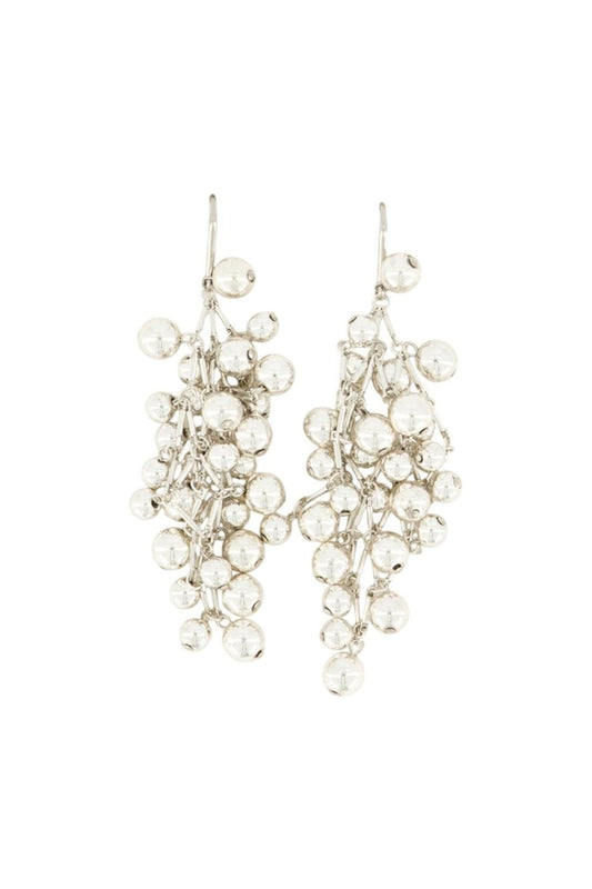 Long Ga Ohrringe - Isabel Marant - Metall - Silber