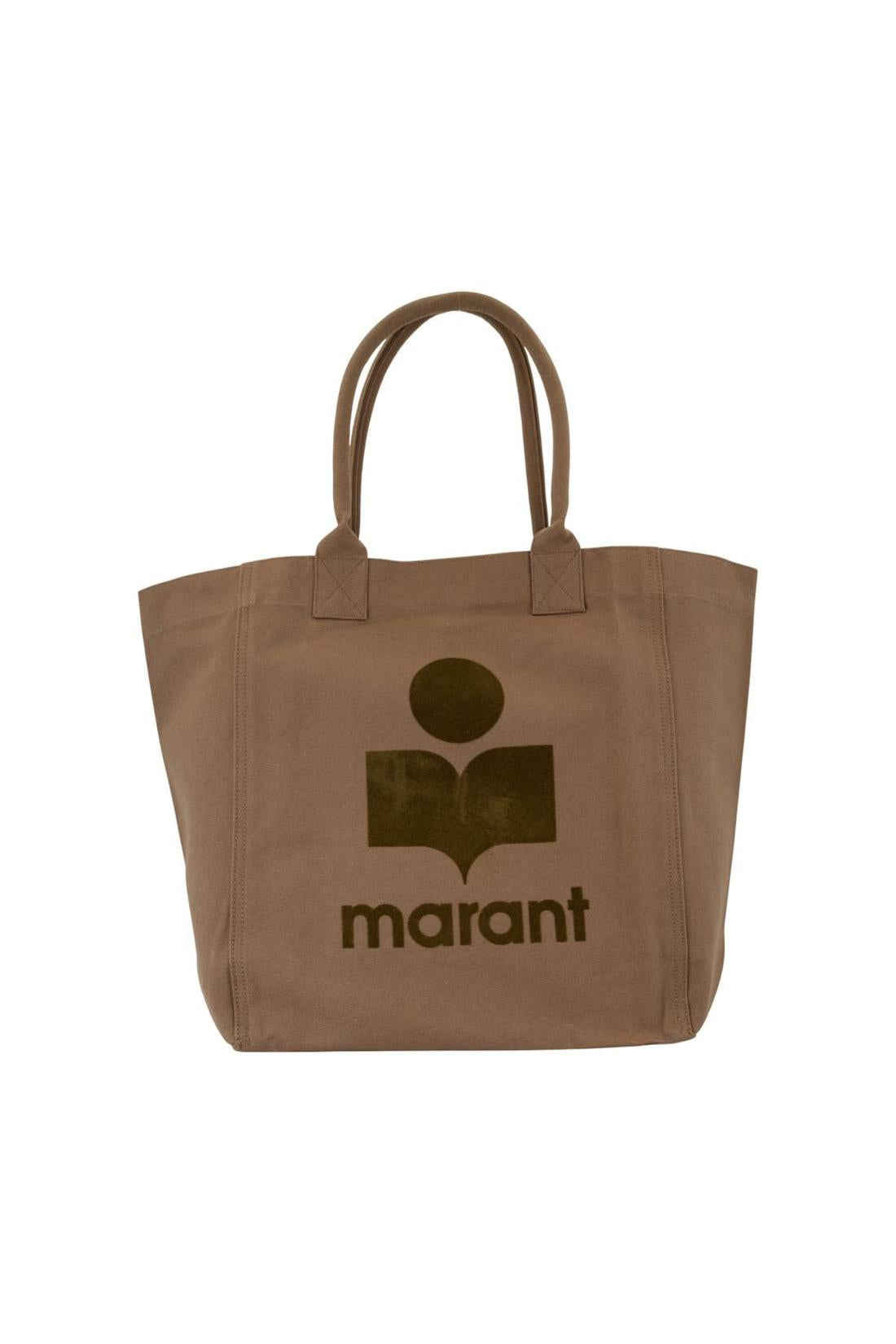 Einkaufstasche Yenky Gz - Isabel Marant - Baumwolle - Khaki