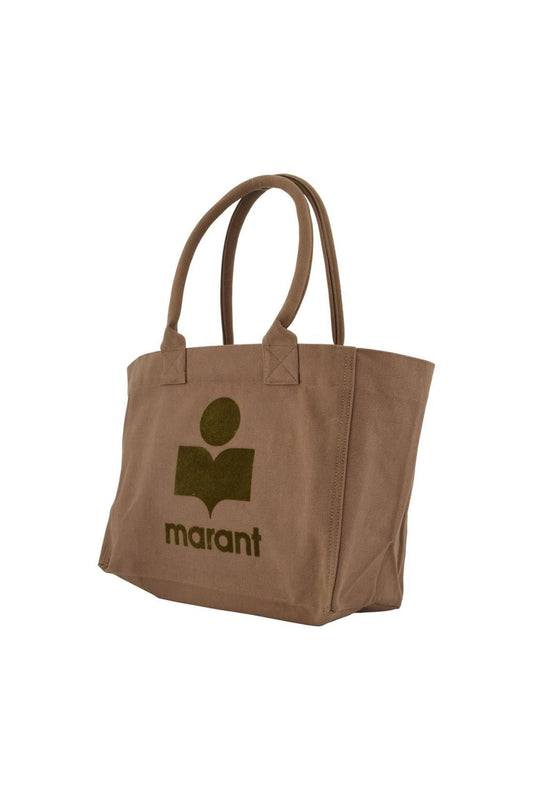 Einkaufstasche Yenky Gz - Isabel Marant - Baumwolle - Khaki