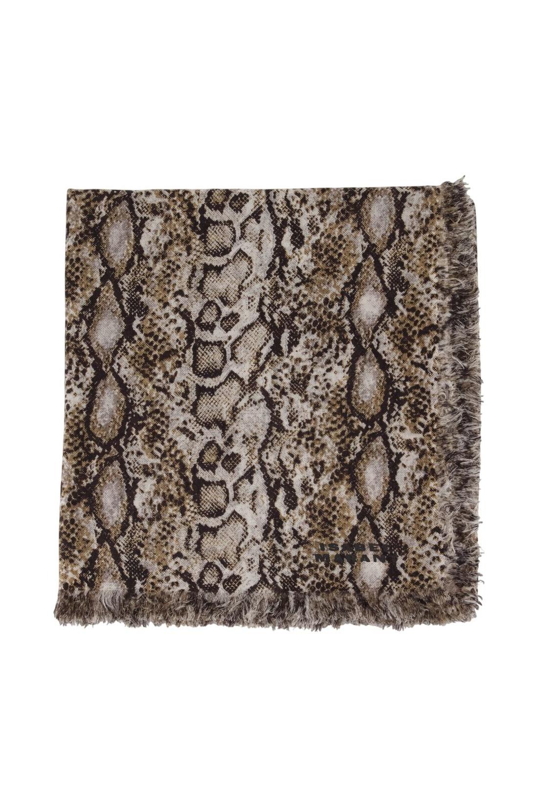 Schal Madicia Gb - Isabel Marant - Wolle - Neutral