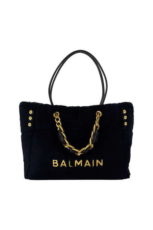 Cabas 1945 Soft Sponge - Balmain - Synthetik - Schwarz