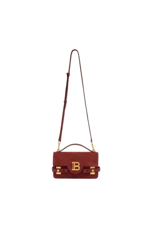 Schultertasche B-Buzz 24 - Balmain - Leder - Rot