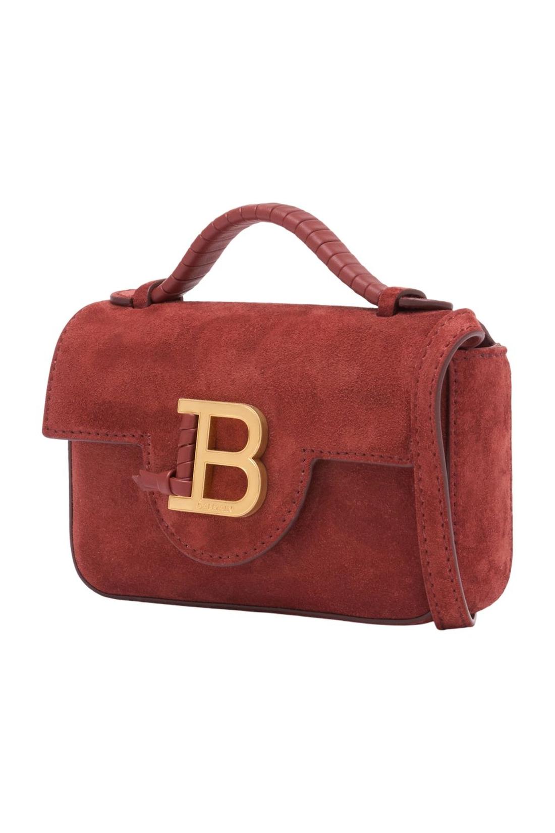 B-Buzz Mini 17 Handtasche - Balmain - Leder - Rot