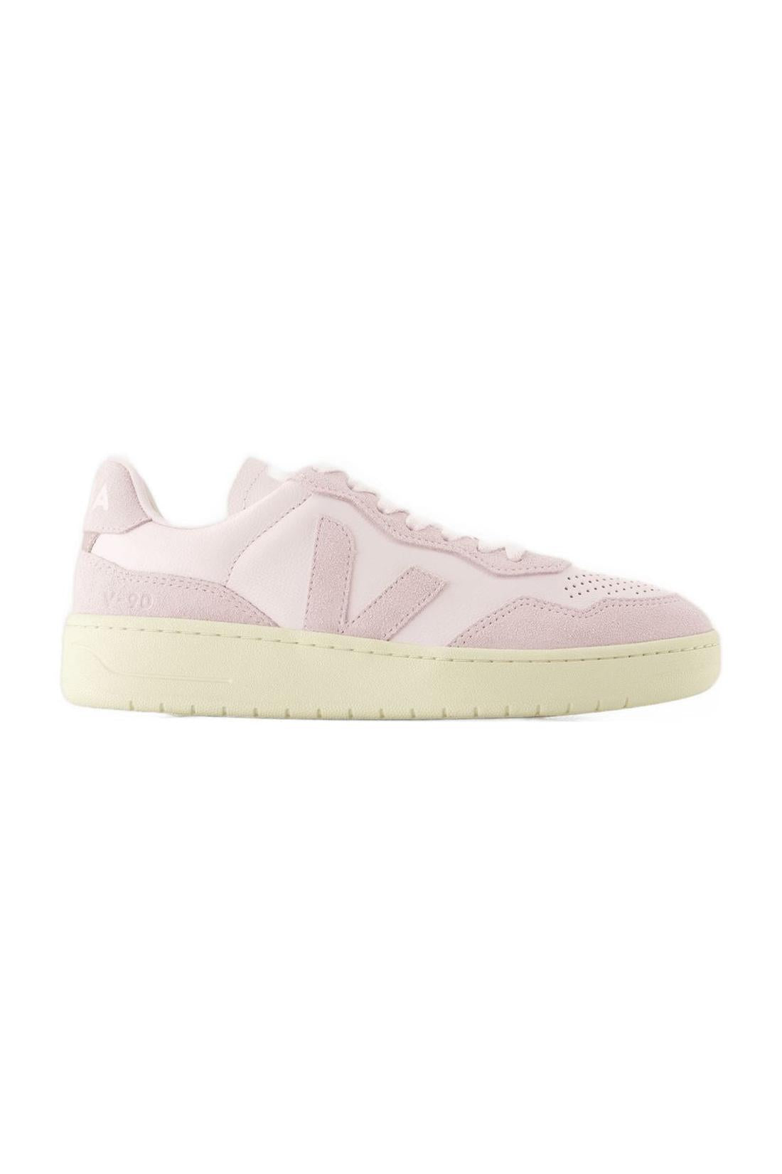 Sneakers V 90 - Veja - Leder - Pink