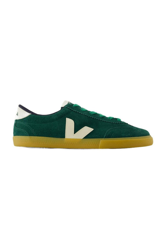 Volleyball Sneakers - Veja - Leder - Grün