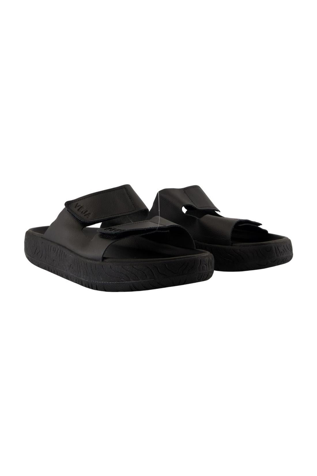 Etna Sandalen - Veja - Leder - Schwarz