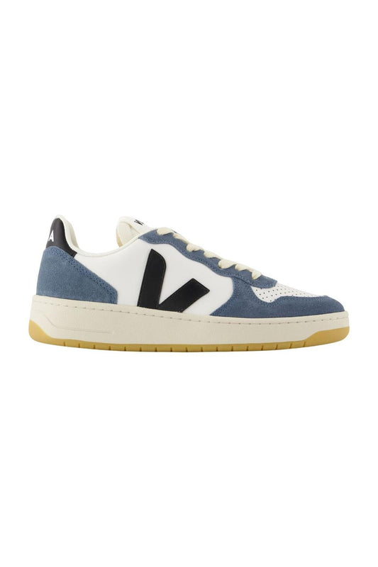 Sneakers V-10 - Veja - Leder - Weiß