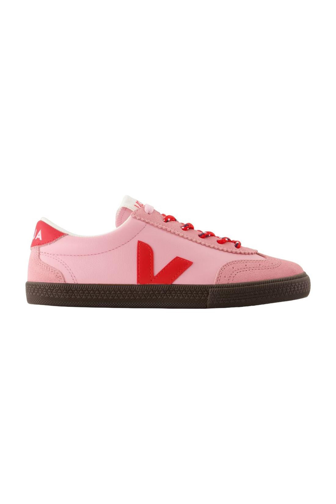Volleyball Sneakers - Veja - Leder - Pink