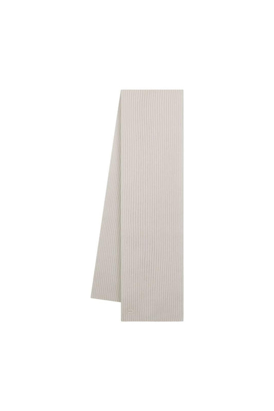 Ac Ribbed Schal - Courreges - Wolle - Neutral