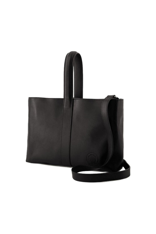 Leonore Handtasche - Ines de la Fressange - Leder - Schwarz