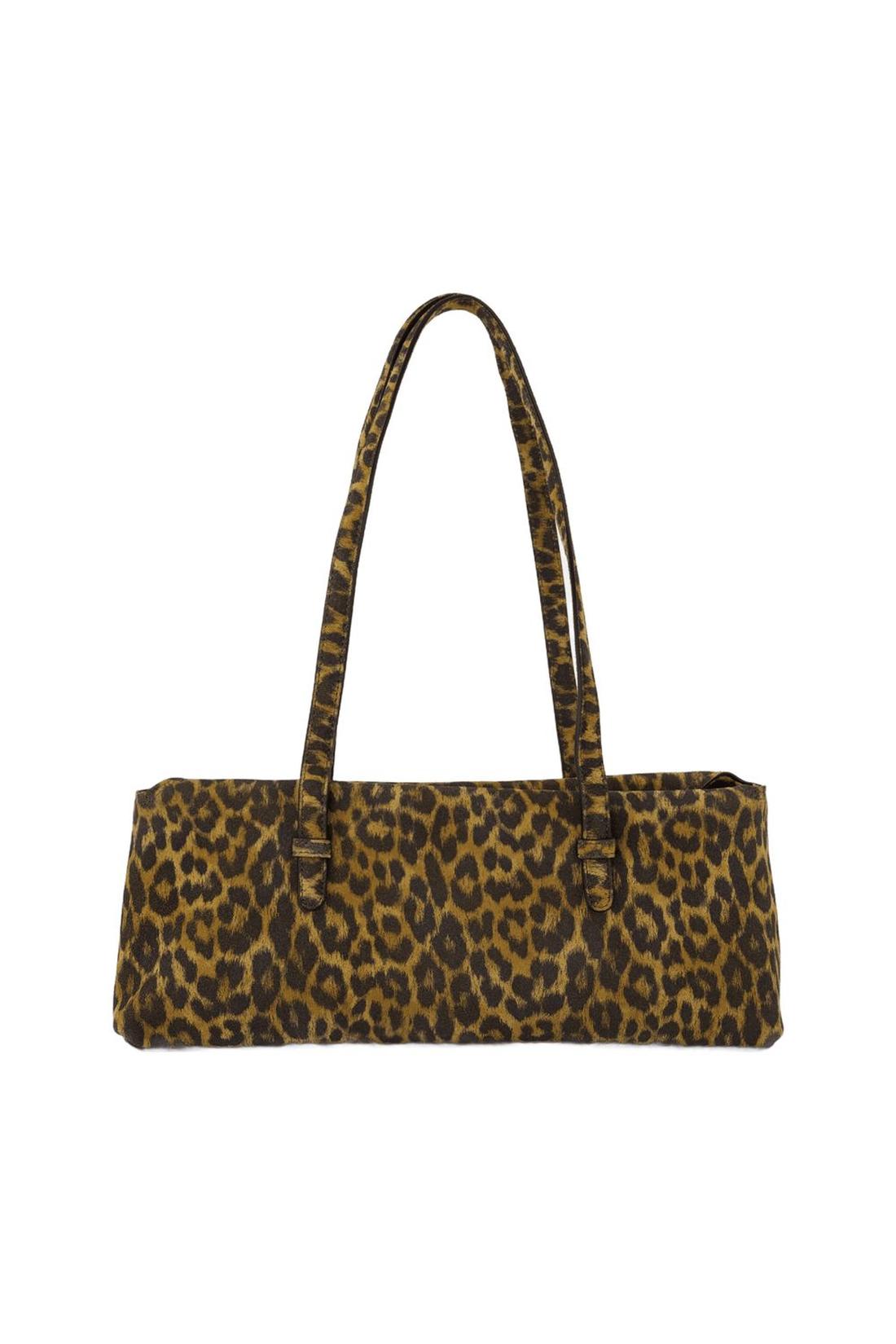 Schultertasche - Rouje - Leder - bedruckt