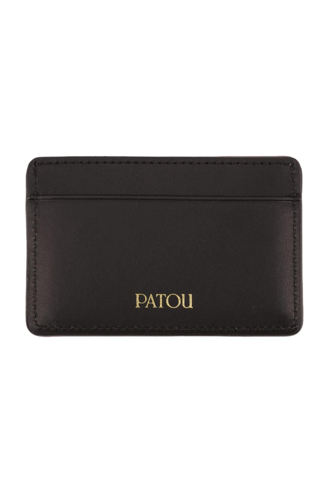 JP Kartenhalter - PATOU - Leder - Schwarz